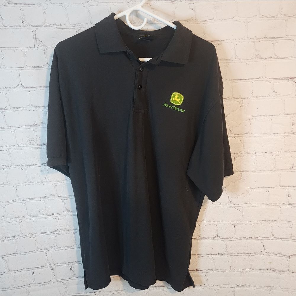 Men's John Deere polo shirt, size XL